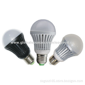 Good Heat-sink LED Bulbs with High-lumen, 100-240V AC Input Voltage